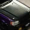【モデルインプレッション】 Hobby Japan 1/64 - Toyota Corolla Levin 2Door Carbon Bonnet (Purple/Black)
