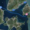 2024年4月ショートクルーズ2日目、行き先を「弓削島」から「岩城島」へ変更