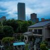 四谷法雲寺から眺めた空