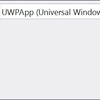 UWP で コードを書き換えた後、緑右三角でデバッグする