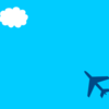 CSS3アニメーション：雲と飛行機を移動
