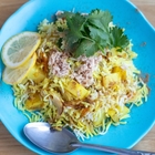 ツナ缶のビリヤニ風がウマすぎる。フライパン1つなのに味も香りも本格的でまた作りたい