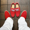 お気に入りの赤い靴♪
