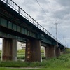 中央線の矢田川橋梁