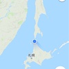 冬の宗谷は海風により雪も積もらない