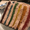 金浦空港で小腹がすいたら（２）－DORE DOREのレインボーケーキはいかが？