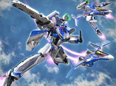 【HGマクロスシリーズ】マクロスΔ参戦！「HG 1/100 VF-31J ジークフリード（ハヤテ・インメルマン機）」のご紹介！！
