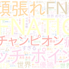 　Twitterキーワード[#FNCWIN]　07/11_12:00から60分のつぶやき雲