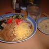 長安道はずれの「龍膳」で冷し中華セット