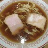 きたかた食堂で醤油中華そばをいただく
