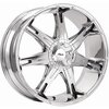 !!Read Pacer Fuzion 20x9 Chrome Wheel / Rim 6x5.5 & 6x135 with a 25mm Offset and a 108.00 Hub Bore. Partnumber 781C-2906825