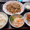 「北京家庭料理 田記」の台湾ラーメン＋ザーサイ豚肉炒め定食！
