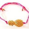 daniela sigurd jewelry パイナップル ブレスレット GOLD NEON PINK BRACELET