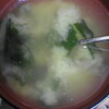 わかめの味噌汁 20:10