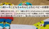 1歳3ヶ月、こどもちゃれんじのベビーとぷち、両方届いた感想