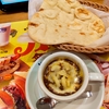 コメダ珈琲店@京急川崎駅前店（チーズカリーとナン＋アイスコーヒー（＋モーニング（山食パン（トースト）（定番ゆで玉子））