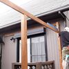 【DIY】ウッドデッキに屋根つけた5 〜柱の加工編〜