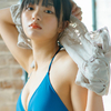 “春高バレーに出場”蒔埜ひなの推定Fカップ美巨乳水着画像【３】