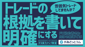 【FX初心者向け🔰】トレードの根拠を書いて明確にする！雰囲気トレードを防ぐことでレベルアップ【元大手邦銀ディーラーが教える FX実力アップ教室】
