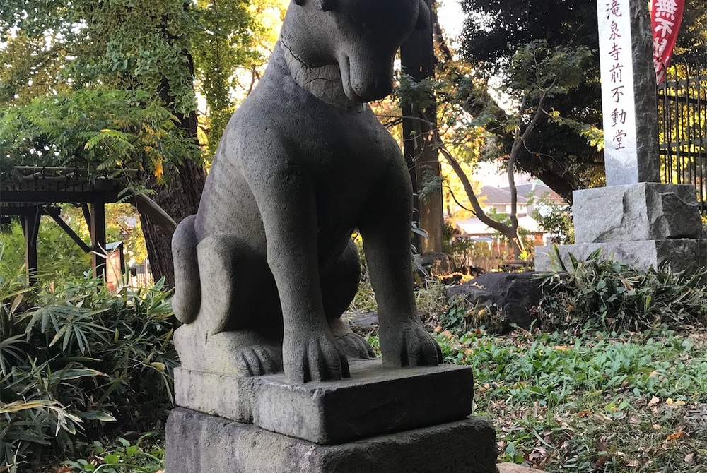 【狛犬かわいい】目黒不動尊に行く