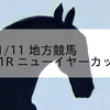 2023/1/11 地方競馬 浦和競馬 11R ニューイヤーカップ重賞
