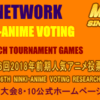 MNR第46回2018年前期人気アニメ投票リサーチのお知らせ