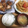 鳥の唐揚げ 献立