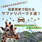 自家用車でまわれる動物園８選 ＋期間限定のドライブスルーファームを紹介！