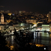 スプリットの夜景