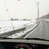 雪の降る街を…車の運転とはま寿司でラーメン