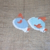 【夏の図案】ジュートバッグに刺繍する①