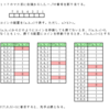 コイン移動ゲーム(段数１　コイン３個）（２）の解