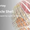 【ShaderToy】Particle Shell - An egg shaped by a grid of objects