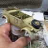 キューベルワーゲン82型アフリカ仕様 タミヤ1/35　#7 ウエザリング-1