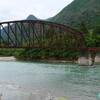 阿寺ブルーと森林鉄道の遺構 ≪#1≫ 今日の一枚　 ― 今年100歳を迎えた橋梁―