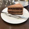 ハーブスのチョコレートケーキ。