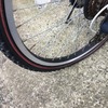 子供自転車のタイヤ交換！！