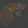 【Blender5.1】エフェクト用のメッシュをプロシージャルモデリングしたい / Vol.3 半円編【Geometry Node】