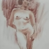 人物画　裸婦　デッサン