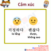 Từ vựng tiếng Hàn về cảm xúc