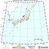 （　北海道　沖で　活発な　地震～！　）