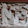 八千代市　飯綱神社の彫刻・7　ゆ黔婁