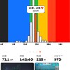 金曜日　JETTベースライド＋ランニング28回目　 6キロ　35分16秒