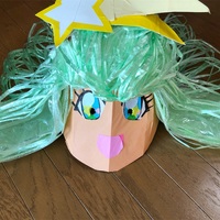 キュアスターかつら作り方 100円ビニール紐と牛乳パックで作ってみた せつやくはんどめいどぶろぐ 手作り 簡単 作り方 キュアスターかつら作り方 100円ビニール紐と牛乳パックで作ってみた せつやくはんどめいどぶろぐ 手作り 簡単 作り方