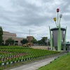 旧チューリップタワー撤去後の砺波チューリップ公園へ