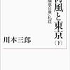 川本三郎著『荷風と東京下』を読む。