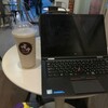 台湾・台南のカフェでThinkPad X1 Yogaを使う