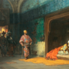 「バヤズィトの元を訪れるティムール」という絵画があり、スタニスラウ・チュレボウスという画家が1878年に描いたらしい、という事は分かったが