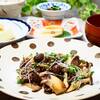 ♪カリカリきのこと牛肉のきんぴら風＆大根のパリパリ漬け♪