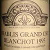 Chablis Grand Cru Blanchot Roy Prevostat 1993